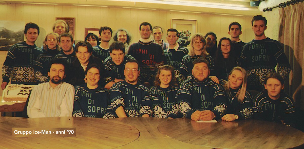 GRUPPO ICEMAN FOTO ANNI 90 fornidisopra